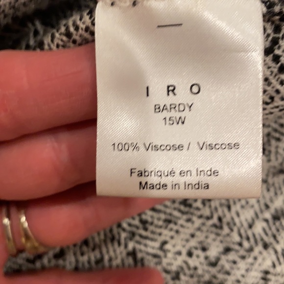 IRO Brady Top fringe hem, woven knit - Picture 7 of 10